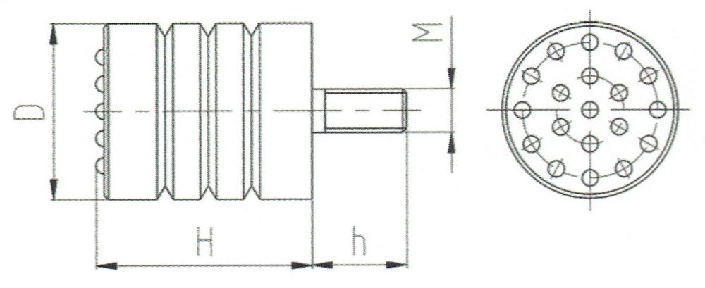 JHQ-A型螺柱型聚氨酯缓冲器外形尺寸图.jpg